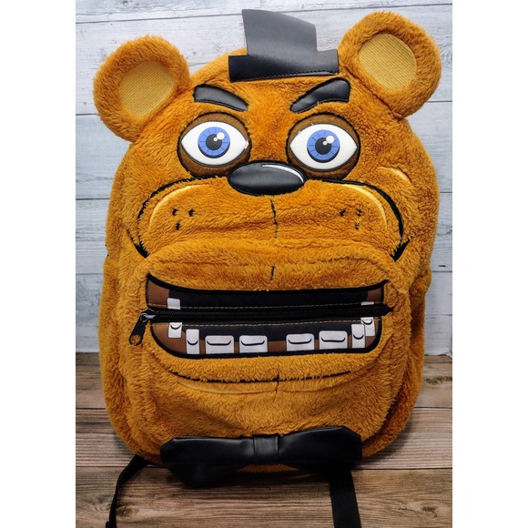 Five Nights at Freddy's Fur Backpack! Ultra Rare! Great Cond! Used Retail $125!